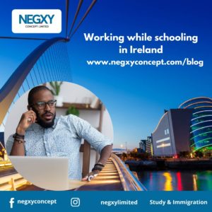 Working while schooling in Ireland for International students