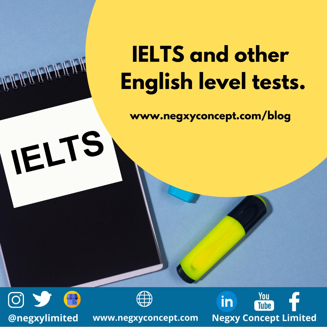 IELTS AND OTHER ENGLISH LEVEL TESTS