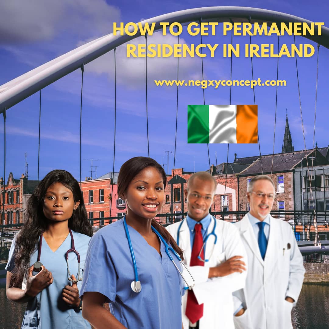 A picture that reads, How to get permanent residency in Ireland