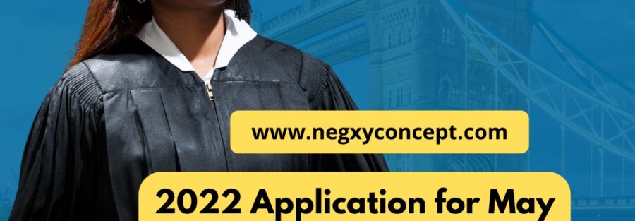 A flyer by Negxy Concept Limited that reads, 2022 Application for May and September Intake is now open!