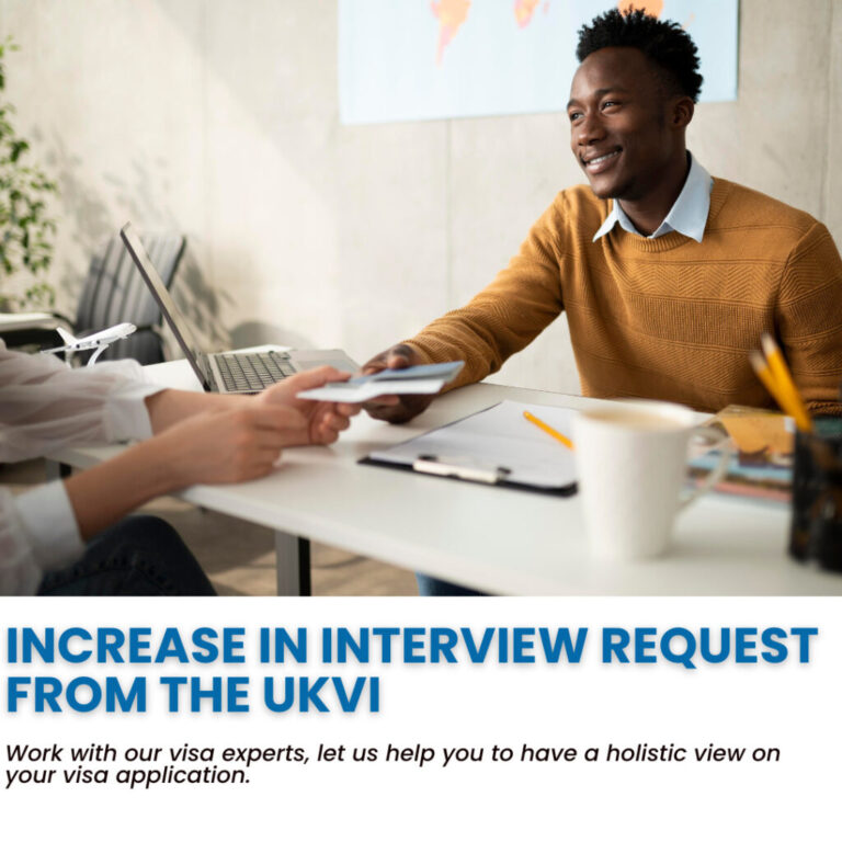INCREASE IN UK STUDENT VISA INTERVIEWS BY UKVI