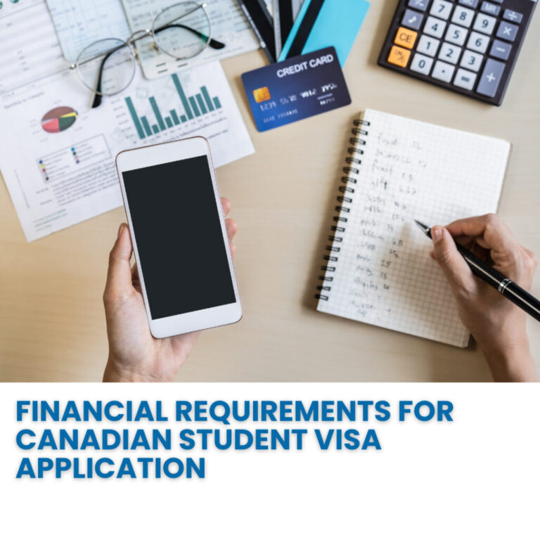 Financial Requirements for Canadian Student Visa