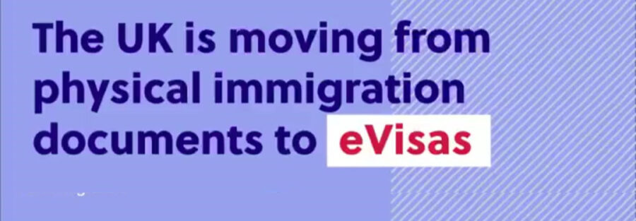 A flyer that reads, All You Need to Know About the UK E-Visa as an International Student